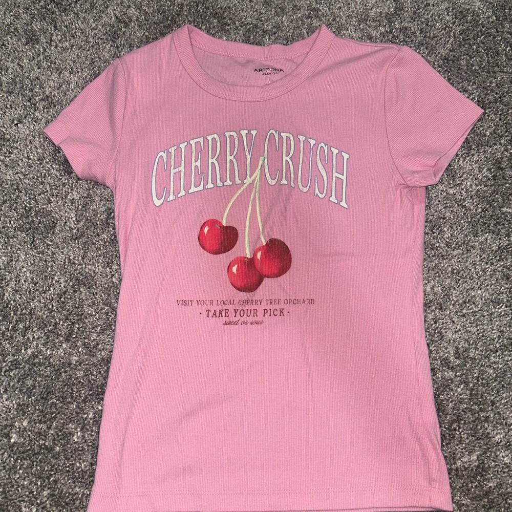 Arizona Jean Company Pink Short Sleeve Tee